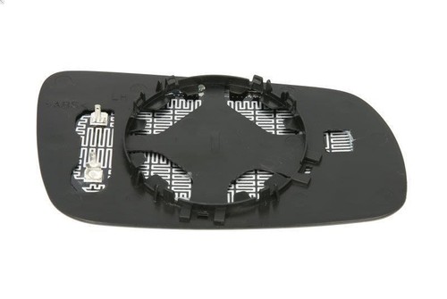 TYC 338-0010-1 Vetro specchio, specchio esterno Sx