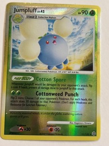 Jumpluff 11/132 Secret Wonders REVERSE Holo Vintage Pokemon TCG