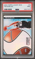 2004-05 Topps Luxury Box Tim Duncan #30 PSA 9 HOF Spurs