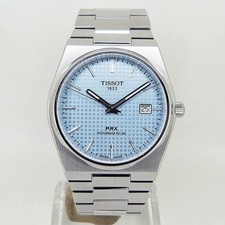 TISSOT Watch T137PRX Automatic Powermatic 80 Ice Blue dial 40mm