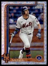 2025 Topps Chrome Logofractor Edition #167 Jeff McNeil