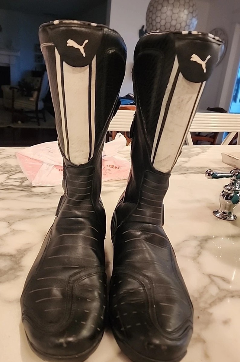 Ducati Puma Super Ride Gt Boots Motorcycle Boots Shoes Size US 9