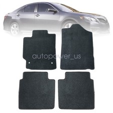 4pcs For 2007-2011 Toyota Camry 4-door Front Rear Floor Mats Carpet Velour 4pcs For 2007-2011 Toyota Camry 4-door Front Rear Floor Mats Carpet Velour