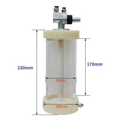 IG02 pump with Fluidization hopper cup (1 L) for powder coating machine system #