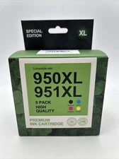 BRAND NEW Compatible HP 950XL 951XL 5 pack high quality premium Ink Cartridge