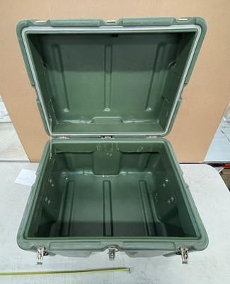 Hardigg Pelican Hard Case Single Lid  FOOTLOCKER Hinged Extreme Duty 19x23