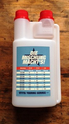 2 Takt Öl Dosierflasche Mischflasche für 2Takt Gemisch 500 ml Zweitakter Top