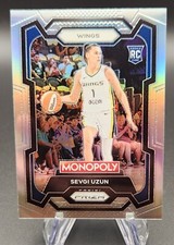 2024 Panini Prizm WNBA Monopoly SEVGI UZUN Rookie RC #22 Wings SILVER PRIZM