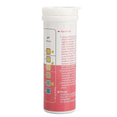 100pcs Vaginal Health PH Test Strips Intimate Health Prevent Infection Accurate