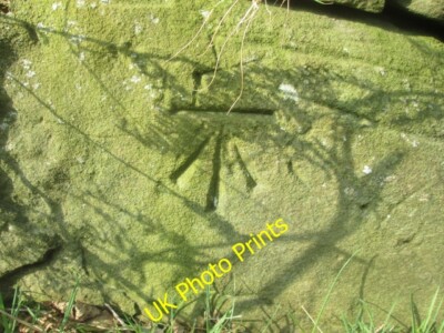 Foto 6x4 Ordnance Survey Schnittmarke Penydre Diese OS Schnittmarke kann gefunden werden c2015