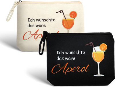 2 Stück Aperol Geschenk, Aperol Spritz Geschenkset für Geburtstagsgeschenk, Aper