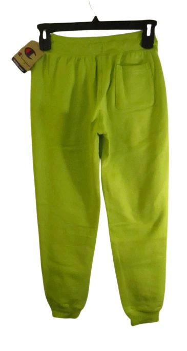 lime green champion sweatpants