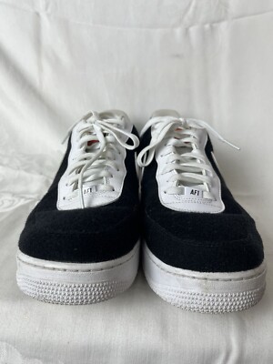 Nike Air Force One Low 1 Of 1 CZ5093-100 Mens White/Black Sneakers