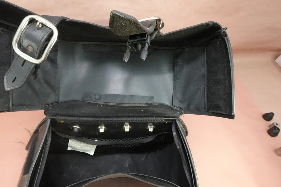 1998-2015 YAMAHA V STAR 650 XVS650 Classic SADDLEMEN Saddle Bags SaddleBags - Image 4 of 4