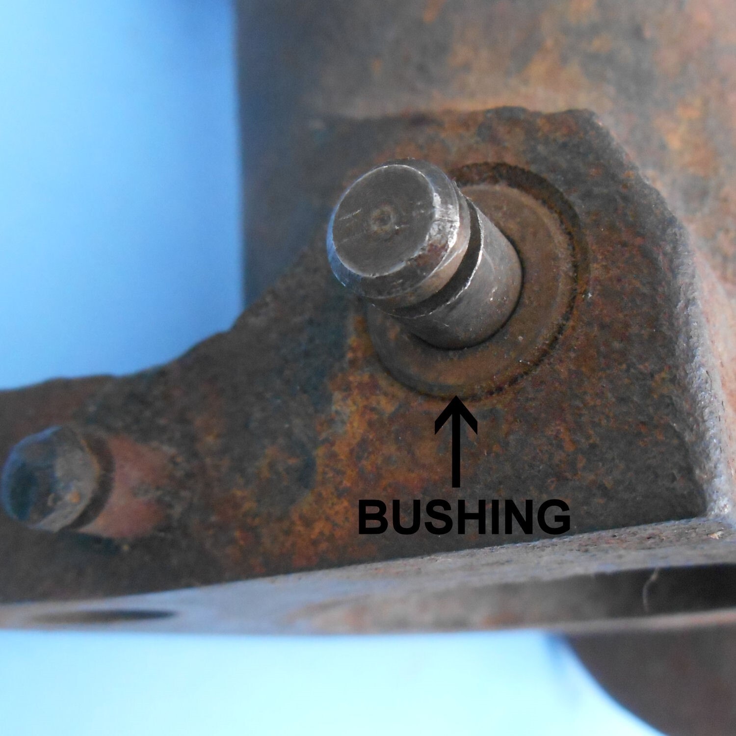 NOS 196989 MOPAR exhaust manifold heat control valve shaft with bushing & seal eBay