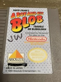 Nintendo NES Un ragazzo e il suo blob solo cartuccia gioco