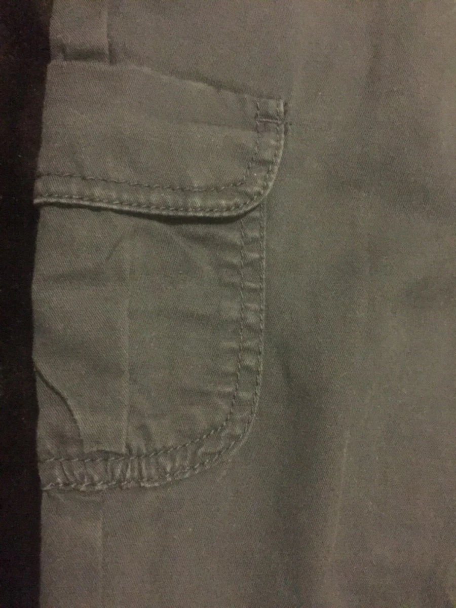 Pantalones Land’s End Azul Marino Niña’s Niño Talla 12 Cintura Ajustable
