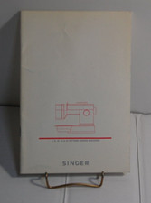 A7    Singer instruction book for model 5, 8, 10, 13 & 22 pattern  machines