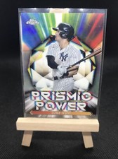 2021 Topps Chrome Baseball Luke Voit Prismic Power #PP-10 New York Yankees