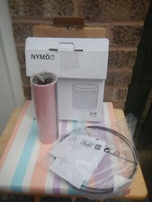 IKEA NYMO ROSA/GOLD PENDELLEUCHTE LAMPENSCHIRM 24 CM NEU