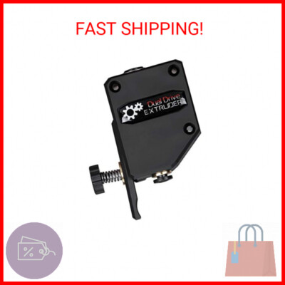 Iverntech Upgraded Dual Drive Extruder for CR10,Ender 3 Series, Anycubic Mega S,