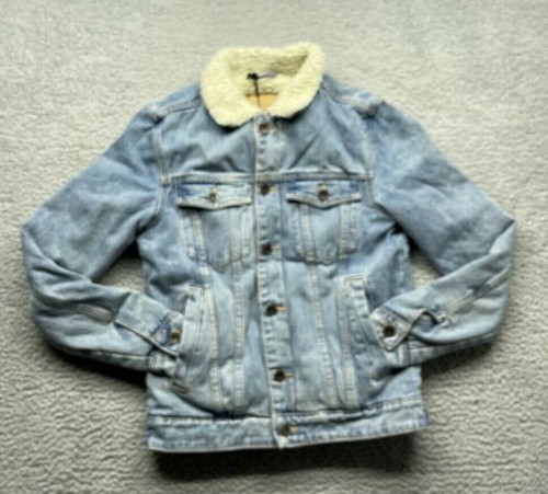 Cotton On Mens Borg Jean Jacket Blue 