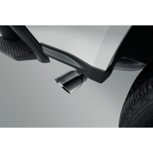2023 Chevrolet Colorado 2.7L Black Chrome Exhaust Tip 84894462 w/ Logo