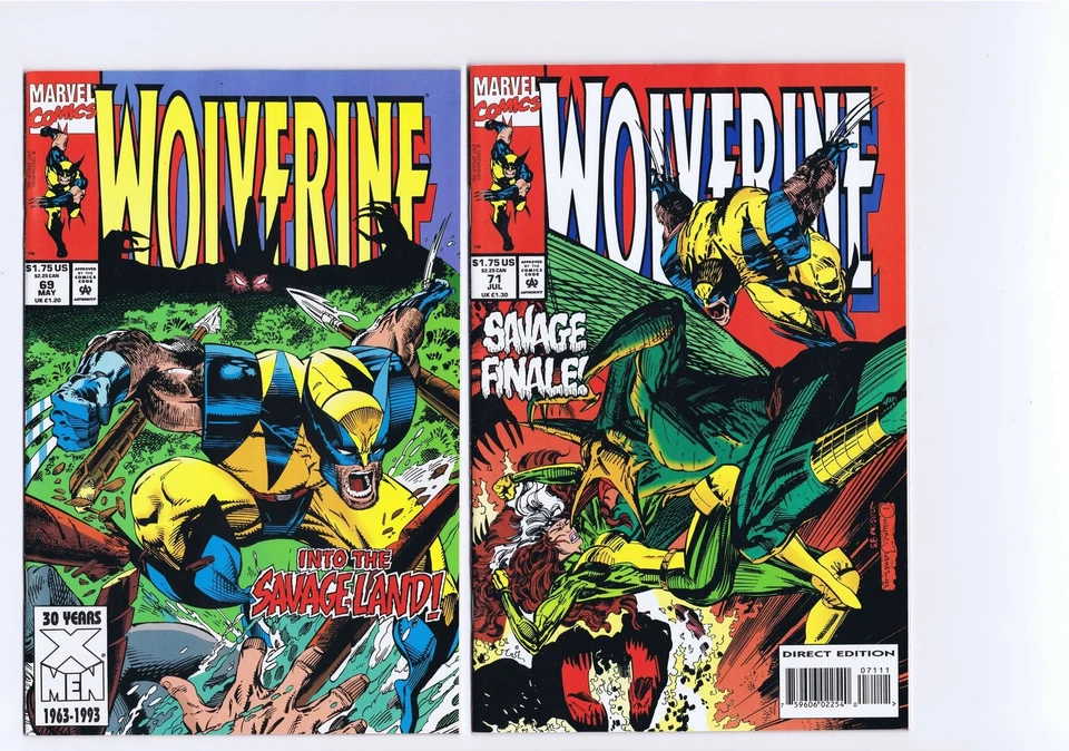 WOLVERINE # 69, 71 US Comics 1993 HI-GRADE - Bild 1 von 1
