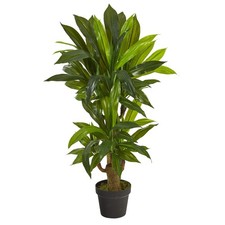 Nearly Natural 3ft. Real Touch Corn Stalk Dracaena Artificial Plant