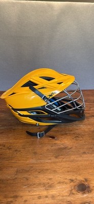 Cascade XRS Pro Lacrosse Helmet Yellow/black PLL Official Good Preowned