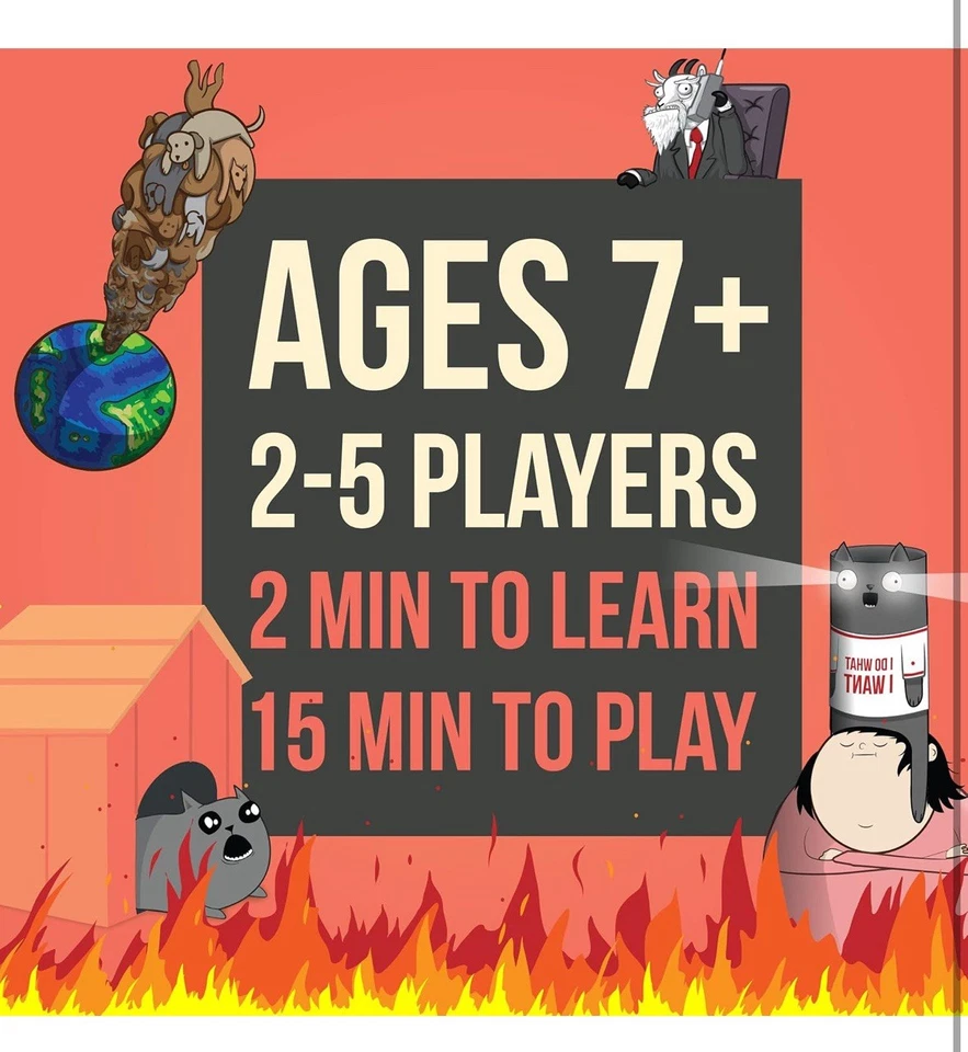 Barking Kittens, Exploding Kittens Expansion Pack #3 2020 Brand New Sealed (ST*) - Image 3 of 4