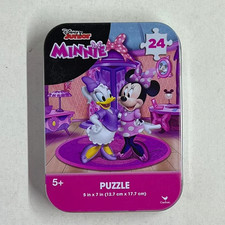 DISNEY JUNIOR MINNIE MOUSE AND DAISY DUCK JIGSAW PUZZLE 24PC AGES 5 