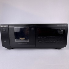 Sony CDP-CX53 Mega Storage 50 1 Disc CD Player Changer Tested Works - NO REMOTE