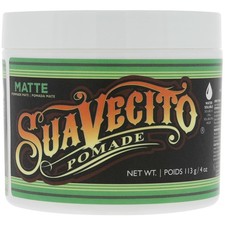 Suavecito Pomade Matte No Shine Formula 4 oz, 1 Pack - Medium Hold Hair Pomade