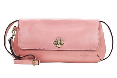 Patricia Nash Caprina Crossbody Purse - Leather Bag - Pink Clutch