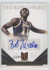 2012-13 Panini Momentum Monumental Marks 9/25 Bob McAdoo #260 Auto HOF 0bt4