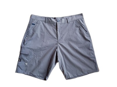 HIHO Anchor Cargo Shorts Size 38 Slate Blue 10'' Inseam