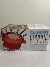 Cuisinart 13-Pc. Fondue Set Enamel Cast Iron