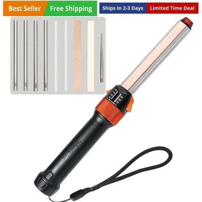 TRANSFOROD 11-In-1 Adjustable Angle Knife Sharpener with Monocrystalline Diam...