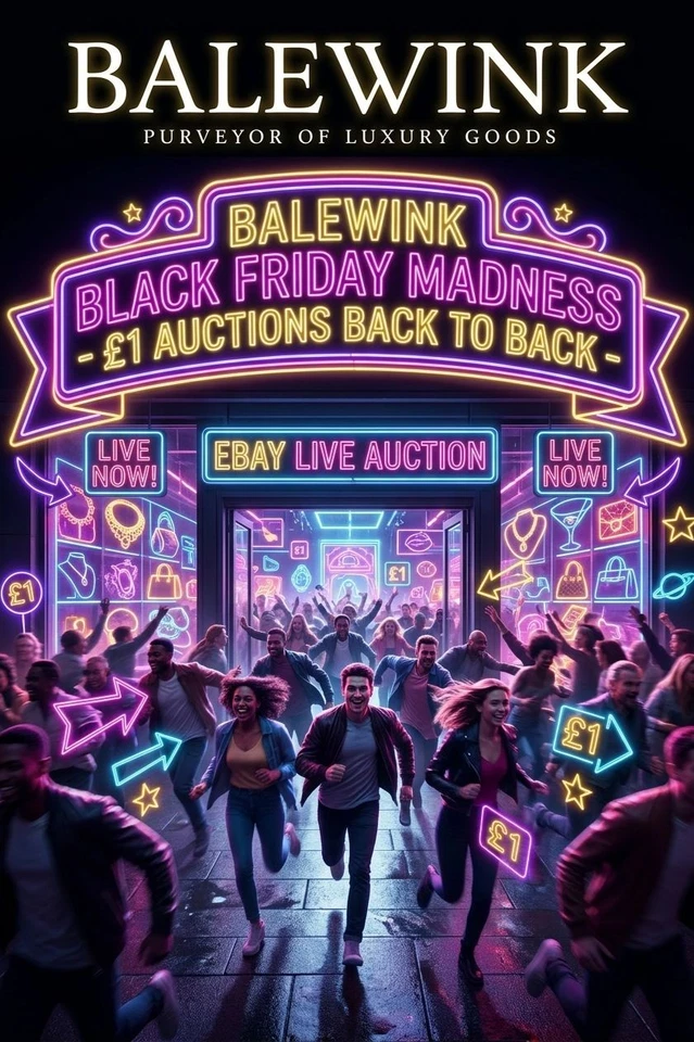 ⚫🤑 Balewink Black Friday Madness - Heat £1 Auctions + Surprises⚫🤑