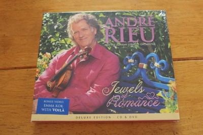 Import André Rieu CD DVD Jewels of Romance Deluxe Johann Strauss Orchestra New