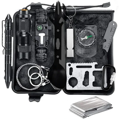 Professional First Aid Kit Emergency Survival Camping Hiking Outdoor Car SOS UK - Image 1 of 4