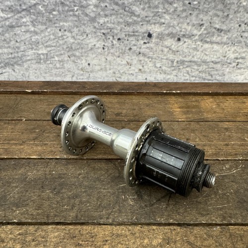 Vintage Shimano Dura-Ace UNIGLIDE FH-7400 Rear Hub 7 Speed 36H 130mm R