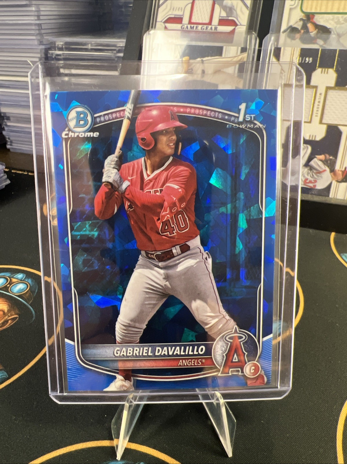 2025 Bowman Chrome Sapphire - Chrome Prospects Gabriel Davalillo #BCP-178 (RC)