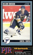 Nelson Emerson 1992-93 Score Canadian #376 St. Louis Blues