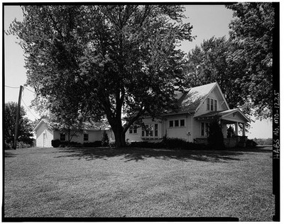 James Poff House,Paradise Road,Smithville,Clay County,MO,Missouri,HABS,Home,3