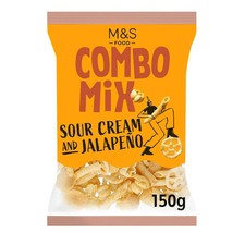 M&S Sour Cream & Jalapeno Combo Mix, 150g