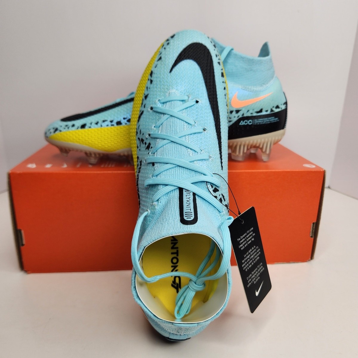 Nike Phantom GT2 Elite DF FG Glacier Ice Size 8 Men / Size 9.5 Women Nike Phantom GT2 Elite DF FG Glacier Ice Size | Mercari main image 2