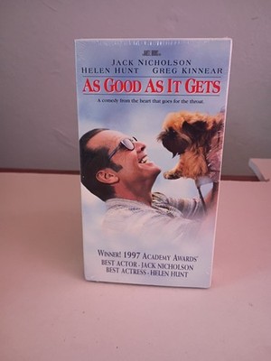 As Good As It Gets (VHS Closed Captioned 1998) - Jack Nicholson