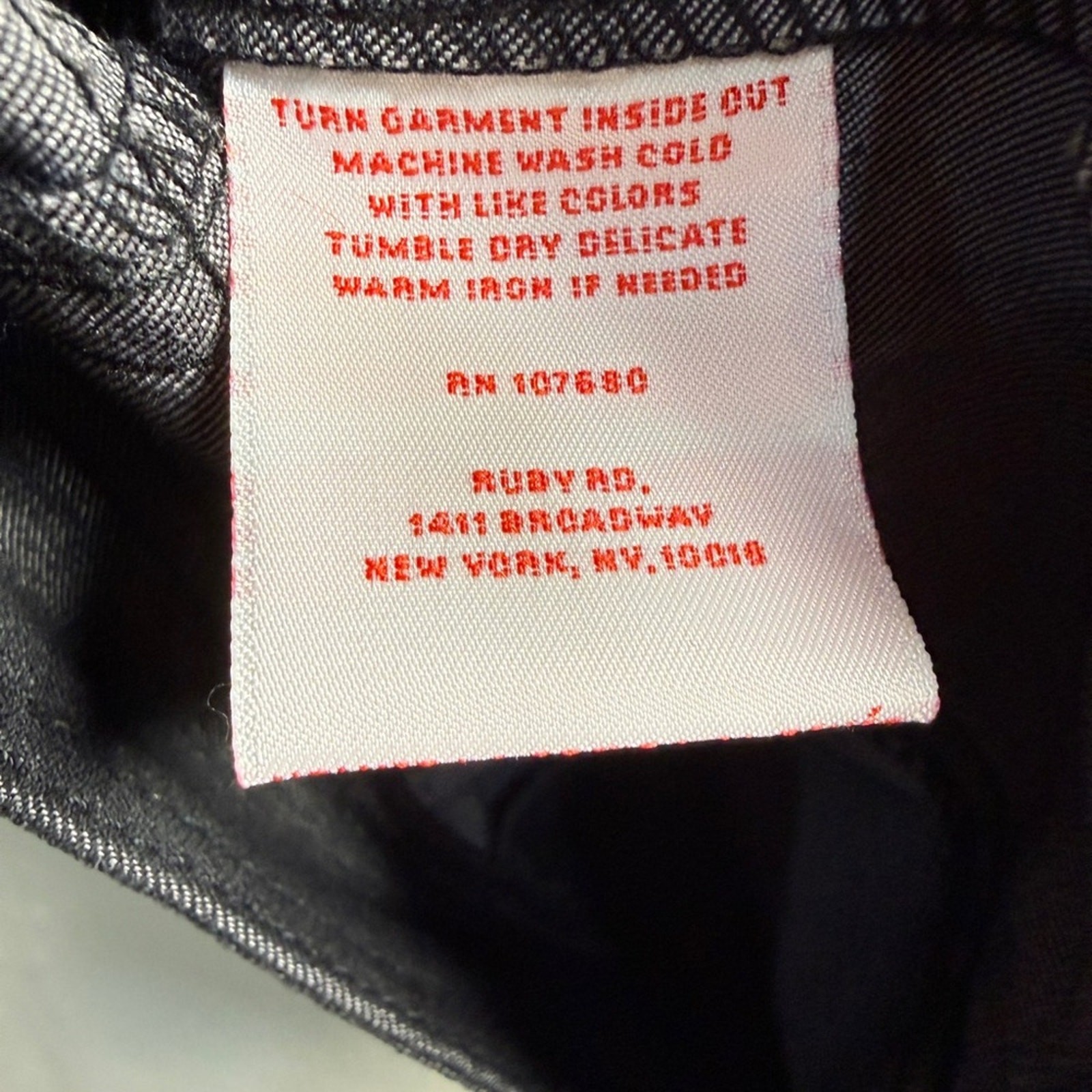 Ruby Rd. Embellished Zip Front Jacket Charcoal De… - image 8